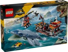 Mosasaurus Dinosaur Boat Attack - View 3