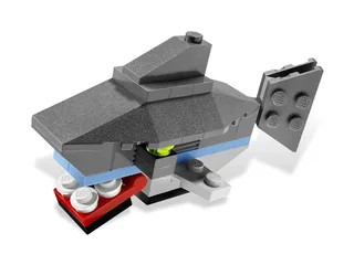 LEGO 7805-1 Shark — 44 pieces, released 2009