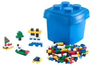 LEGO 7830-1 Small Blue Bucket — 200 pieces, Creator theme