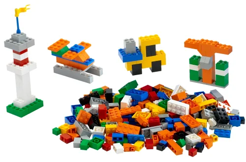 Small Blue Bucket - LEGO Set 7832-1 - 2002