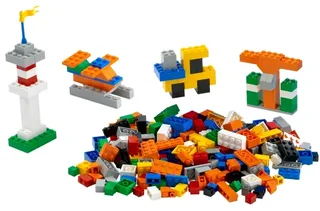 LEGO 7832-1 Small Blue Bucket — 200 pieces, Creator theme