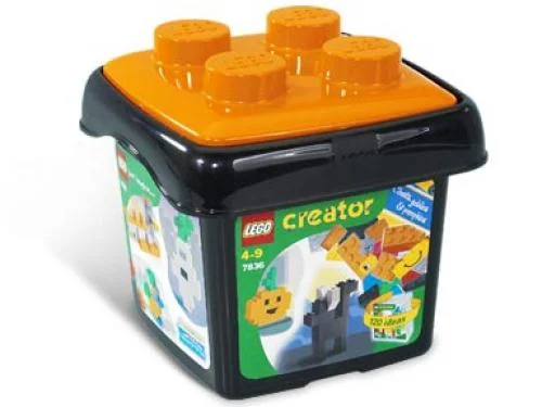 Halloween Bucket - LEGO Set 7836-1 - 2003