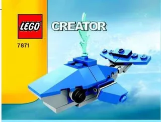 LEGO 7871-1 Whale — 31 pieces, released 2007