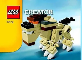 LEGO 7872-1 Lion — 57 pieces, released 2007