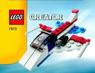 LEGO 7873-1 Airplane — 38 pieces, released 2007