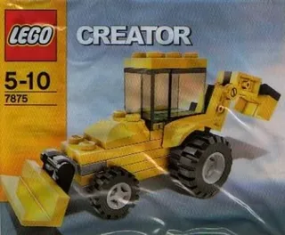 LEGO 7875-1 Backhoe — 39 pieces, released 2007