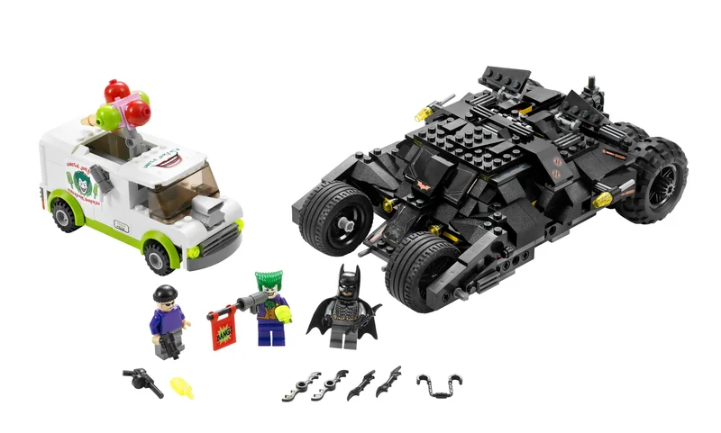 The Tumbler: Joker's Ice Cream Surprise - LEGO Set 7888-1 - 2008
