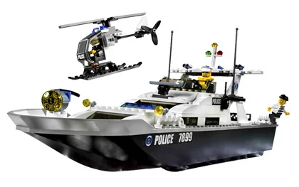 Police Boat - View 2