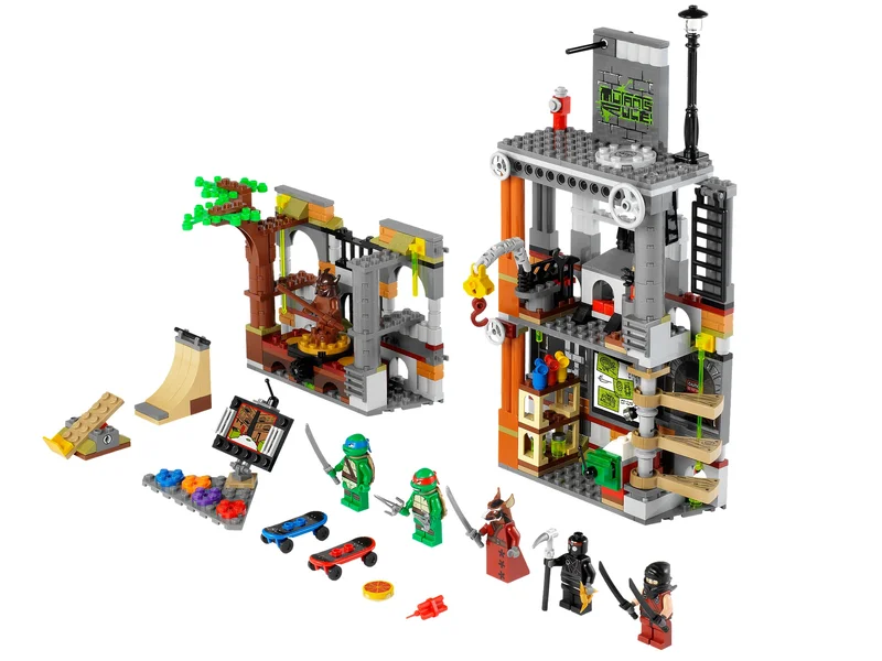 LEGO 79103-1 Turtle Lair Attack — 488 pieces, Teenage Mutant Ninja Turtles theme
