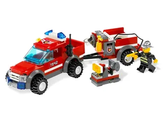 LEGO 7942-1 Off Road Fire Rescue — 130 pieces, released 2007