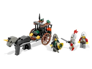 LEGO 7949-1 Prison Carriage Rescue — 50 pieces, Castle theme