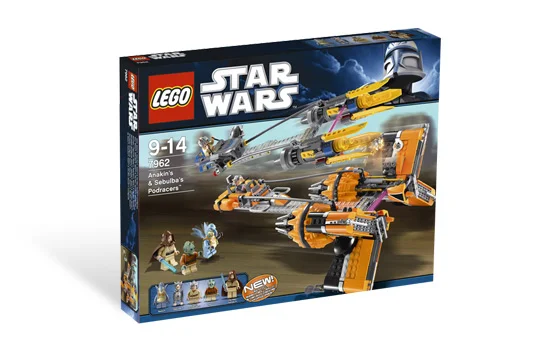 Anakin's and Sebulba's Podracers - View 4