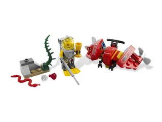 LEGO 7976-1 Ocean Speeder — 54 pieces, Atlantis theme