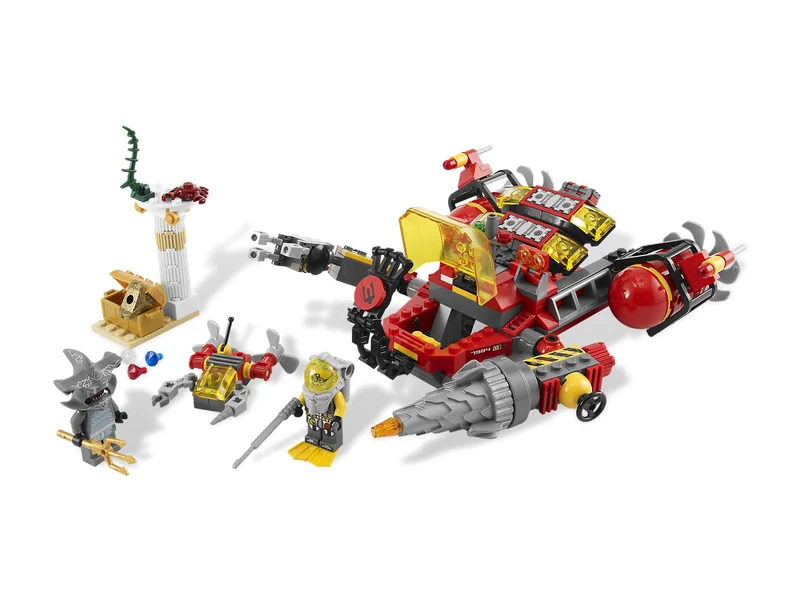 LEGO 7984-1 Deep Sea Raider — 265 pieces, Atlantis theme