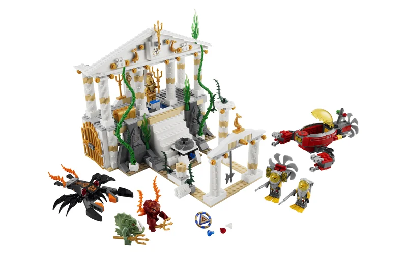 LEGO 7985-1 City of Atlantis — 687 pieces, Atlantis theme