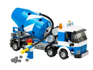 LEGO 7990-1 Cement Mixer — 213 pieces, released 2007