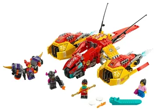 LEGO 80008-1 Monkie Kid's Cloud Jet — 529 pieces, released 2020