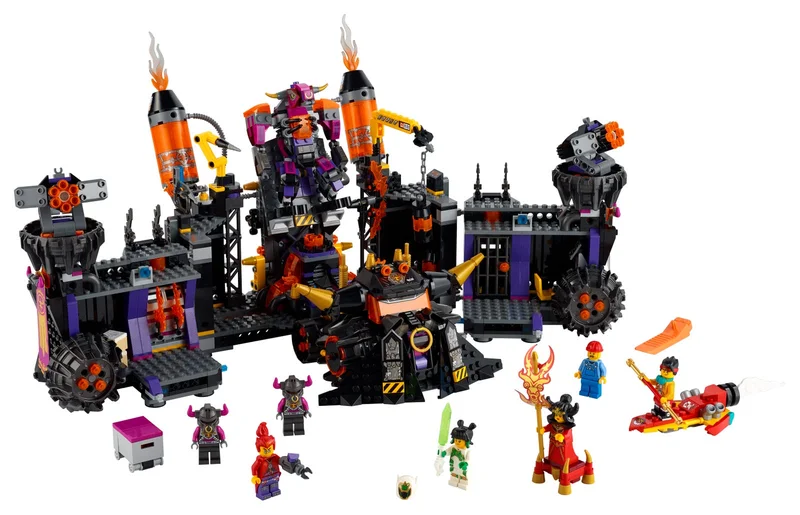 LEGO 80016-1 The Flaming Foundry — 1429 pieces, Monkie Kid theme