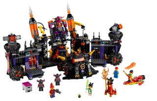LEGO 80016-1 The Flaming Foundry — 1429 pieces, Monkie Kid theme