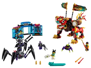 LEGO 80021-1 Monkie Kid's Lion Guardian — 775 pieces, Monkie Kid theme