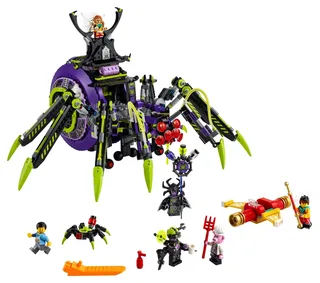 LEGO 80022-1 Spider Queen's Arachnoid Base — 1170 pieces, Monkie Kid theme