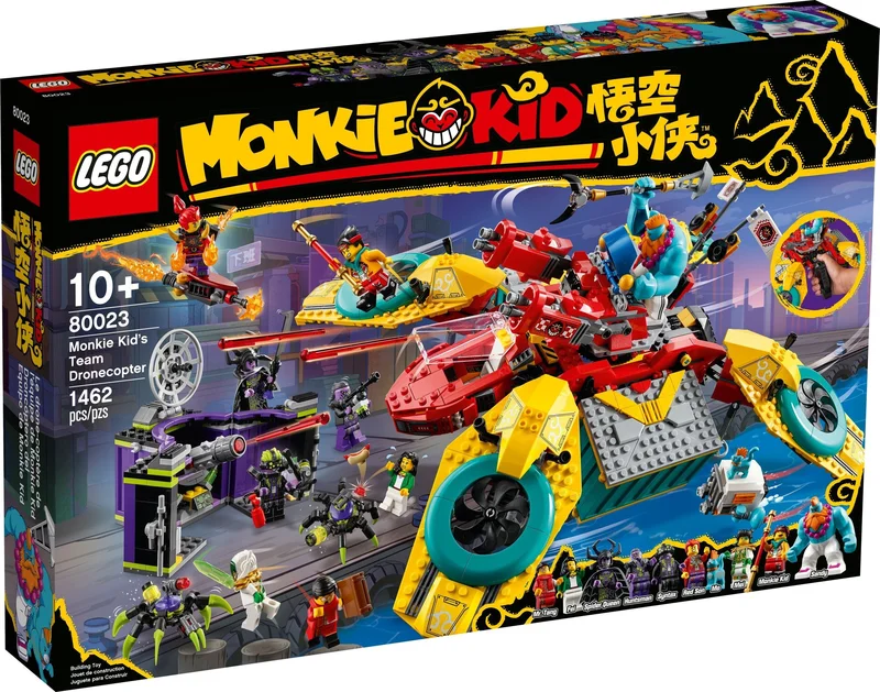 Monkie Kid's Team Dronecopter - View 2