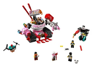 LEGO 80026-1 Pigsy's Noodle Tank — 662 pieces, released 2021