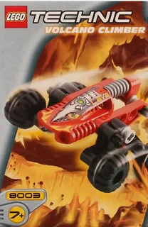 LEGO 8003-1 Volcano Climber — 35 pieces, released 2000