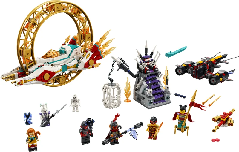 LEGO 80034-1 Nezha's Fire Ring — 929 pieces, Monkie Kid theme