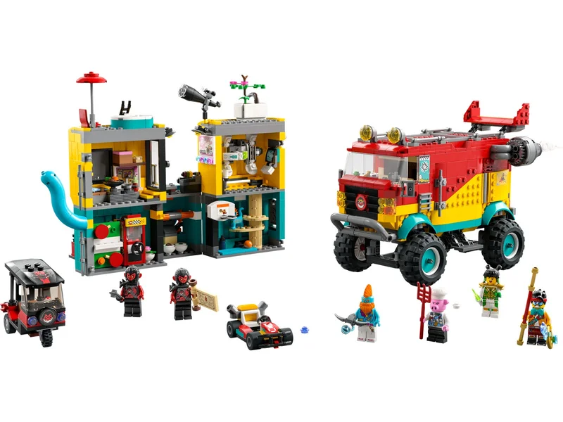 LEGO 80038-1 Monkie Kid's Team Van — 1406 pieces, Monkie Kid theme