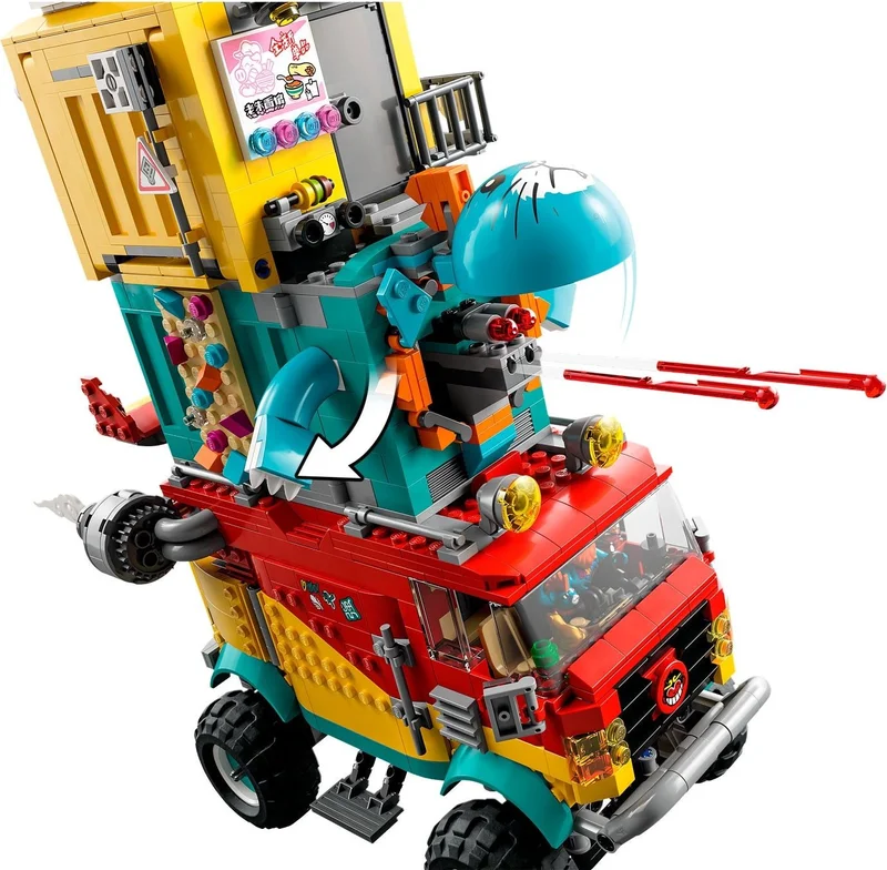 Monkie Kid's Team Van - View 4