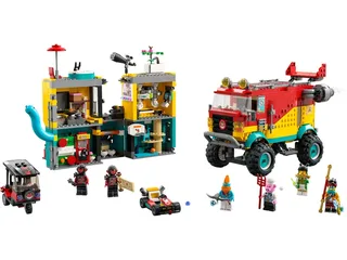 LEGO 80038-1 Monkie Kid's Team Van — 1406 pieces, Monkie Kid theme