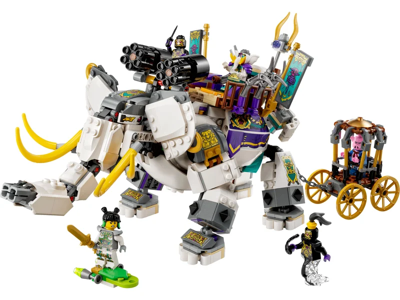 LEGO 80043-1 Yellow Tusk Elephant — 851 pieces, Monkie Kid theme