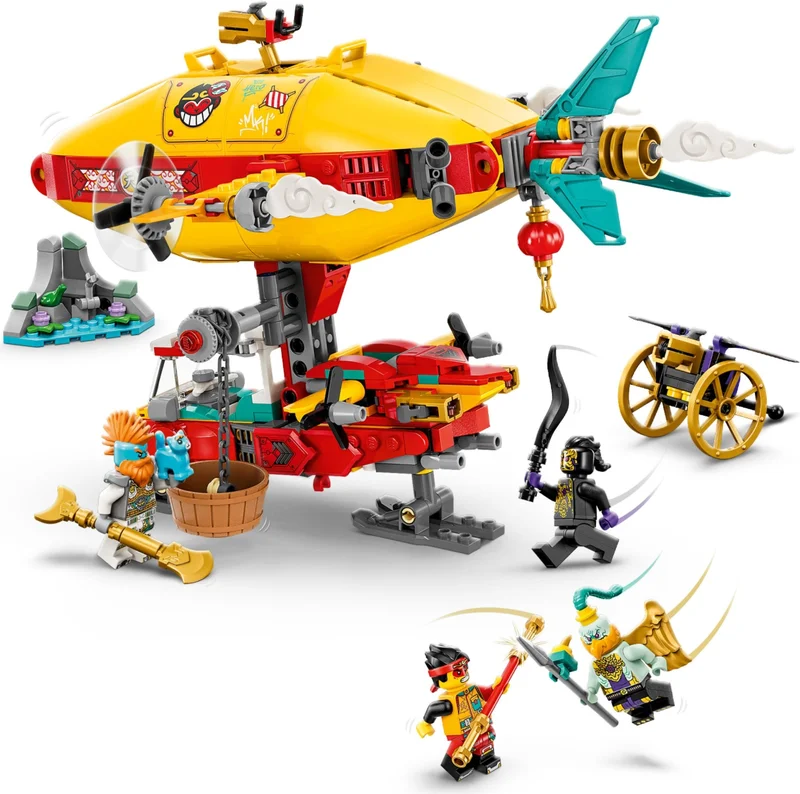 Monkie Kid's Cloud Airship - View 3