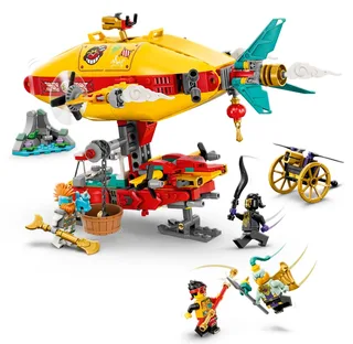 LEGO 80046-1 Monkie Kid's Cloud Airship — 547 pieces, Monkie Kid theme