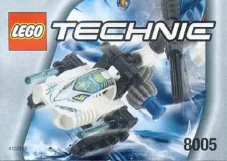 LEGO 8005-1 Ice Explorer — 34 pieces, released 2000