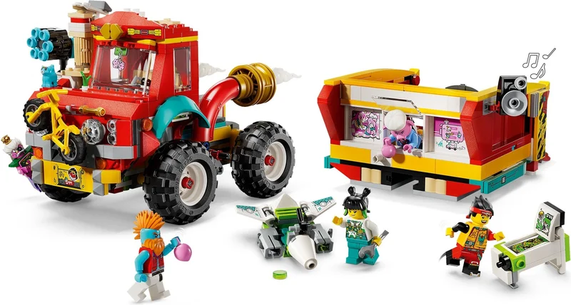 Monkie Kid's Team Power Truck - View 2