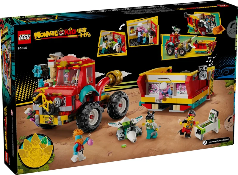 Monkie Kid's Team Power Truck - View 6