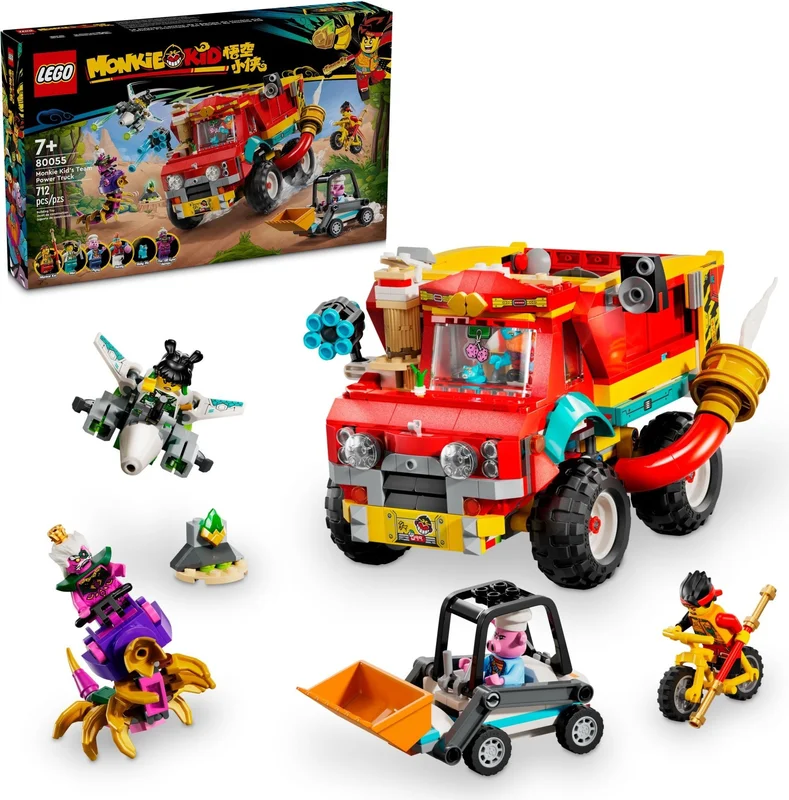 Monkie Kid's Team Power Truck - View 7