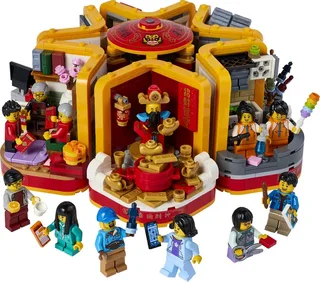 LEGO 80108-1 Lunar New Year Traditions — 1066 pieces, Chinese Traditional Festivals theme
