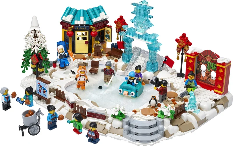 LEGO 80109-1 Lunar New Year Ice Festival — 1519 pieces, Chinese Traditional Festivals theme