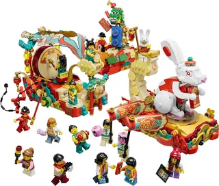 LEGO 80111-1 Lunar New Year Parade — 1655 pieces, Chinese Traditional Festivals theme