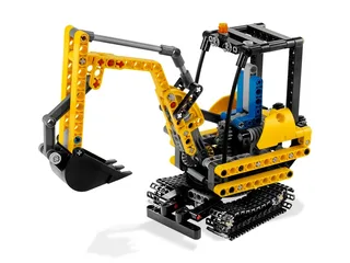 LEGO 8047-1 Compact Excavator — 252 pieces, released 2010