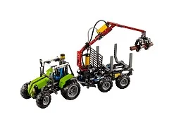 Tractor with Log Loader - View 3