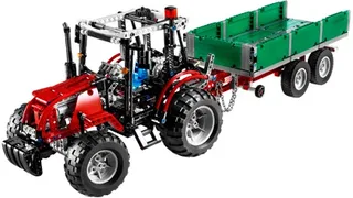 LEGO 8063-1 Tractor with Trailer — 1100 pieces, released 2009