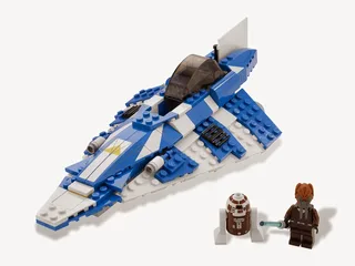 LEGO 8093-1 Plo Koon's Jedi Starfighter — 175 pieces, released 2010