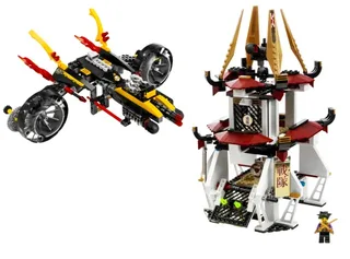 LEGO 8107-1 Fight for the Golden Tower — 571 pieces, Exo-Force theme