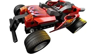 LEGO 8136-1 Fire Crusher — 65 pieces, released 2007