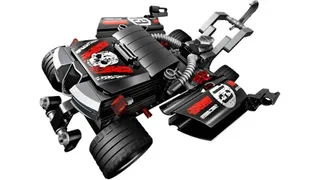 LEGO 8140-1 Tow Trasher — 184 pieces, released 2007