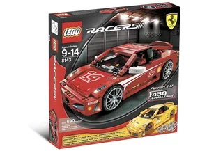 LEGO 8143-1 Ferrari 1:17 F430 Challenge — 690 pieces, released 2007